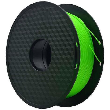 Filament PLA vert standard pour imprimante 3D, diamètre 1,75 mm, 1000 g par bobine. (1/5)