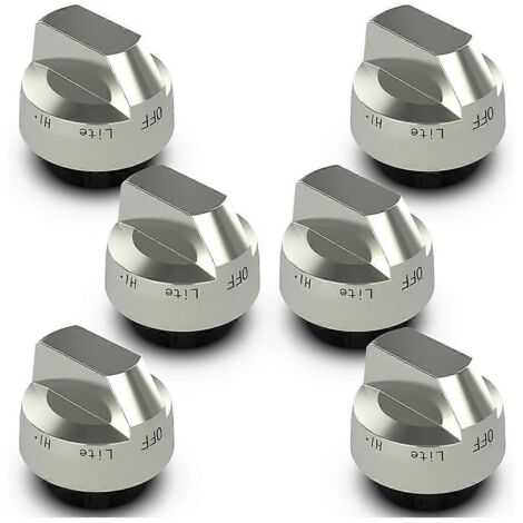 DG94-00945A Boutons de commande de rechange pour cuisinière à gaz KitchenAid (6 pièces) (1/5)