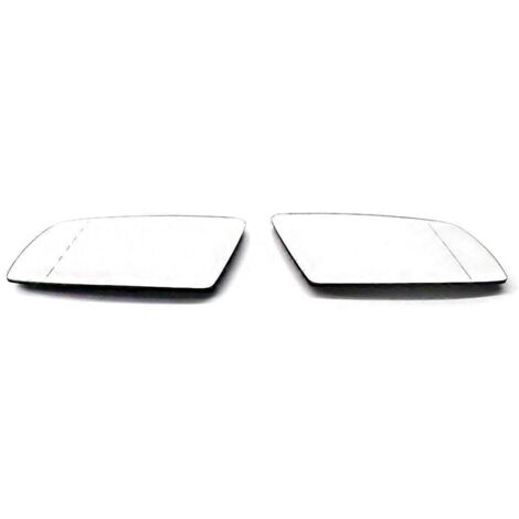 Rétroviseurs extérieurs chauffants blancs gauche et droit pour BMW Série 5 E60 (1/5)