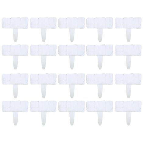 Clôture en plastique rouge, petite clôture décorative pour cour, pelouse et villa. (1/5)