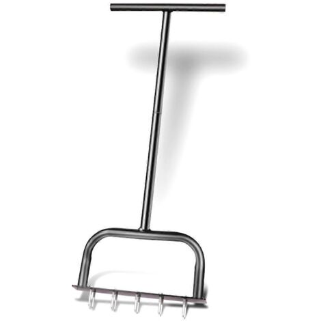 Aérateurs de pelouse manuels à pointes pour le déchaumage et l'aération du sol - (1/5)