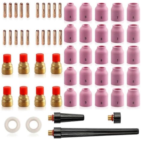 Kit de torche de soudage TIG 040-1/8 pouce avec lentille à gaz WP-9/20/25 (1/5)