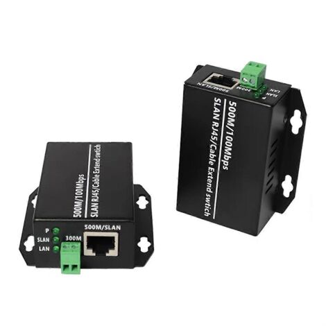 Convertisseur Ethernet sur paire torsadée - Prolongateur Ethernet - (1/5)