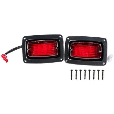 Feu arrière à LED pour voiturette de golf, feu stop arrière, réflecteur, feux arrière -- (1/5)