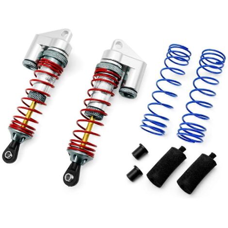 1 paire d'amortisseurs, entraxe de 90 mm, compatibles avec TRX4 SCX10 D90-- (1/5)