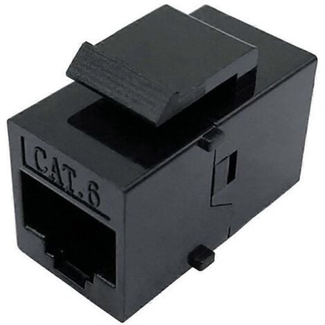 Coupleur RJ45 Cat6 UTP en ligne Cat6 1 pièce -- (1/5)