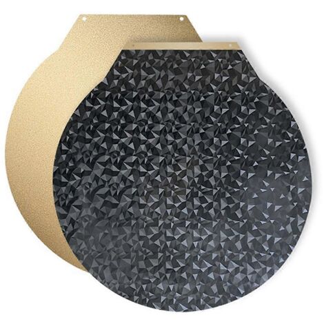 Pour plaque V400 PEO, tôle PEI ronde double face en acier-B-- (1/5)