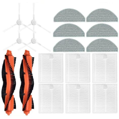 Pièces détachées pour aspirateur robot E10 E12 B112 : filtre HEPA, chiffon de nettoyage, etc. (1/3)