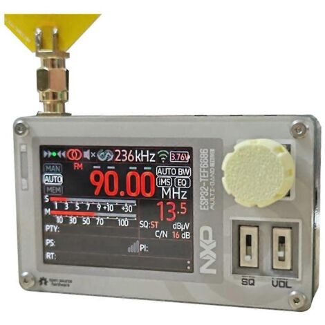 Mini radio TEF6686 avec antenne, radio à bande complète -- (1/5)