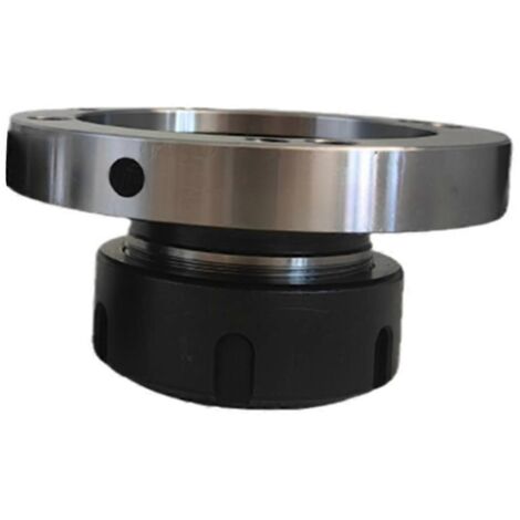 Mandrin Er32 100 mm à bride miniature et quatre axes - Photo couleur (1/5)