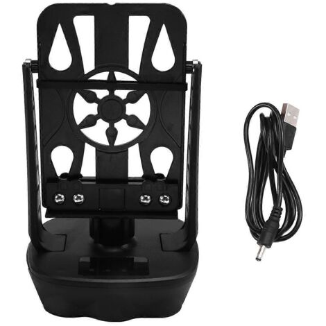 Shaker automatique pour téléphone portable WeChat Sports et comptage de pas - Noir (1/5)