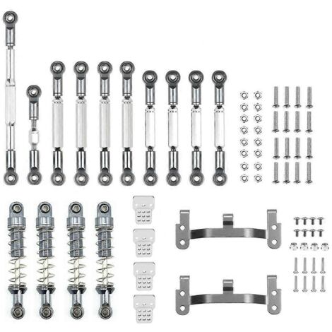 Ensemble de supports de biellette de direction en métal, amortisseurs, 3-- (1/5)