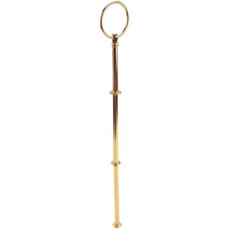 Kit de fixation pour présentoir à gâteaux à 3 étages en métal doré (5 pièces) - (1/5)