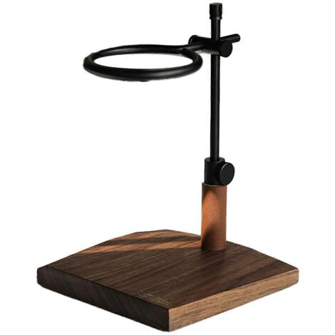 Station d'arrosage goutte à goutte vintage avec base en bois-- (1/5)