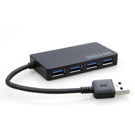 Hub USB 3.0 à 4 ports, haut débit, fin et compact - (1/5)