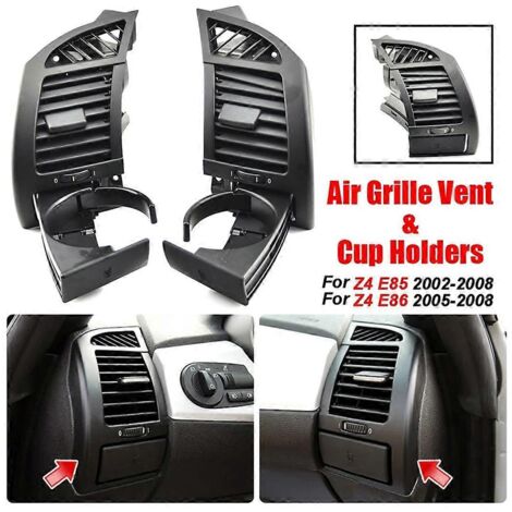Grille d'aération de climatisation du tableau de bord avant avec porte-gobelet --- (1/5)