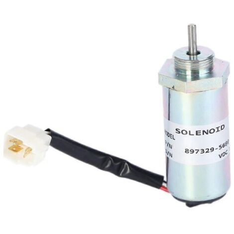 Électrovanne de coupure de flamme 12V pour pelle hydraulique Kobe Hitachi 70 75-- (1/5)