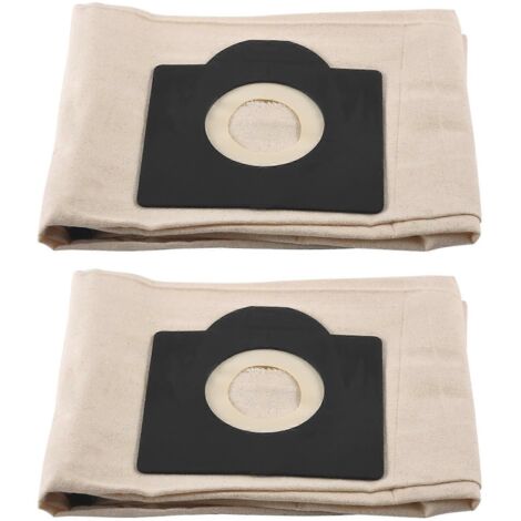 Lot de 2 sacs filtrants lavables pour WD3 Premium WD3200 SE4001 (1/5)