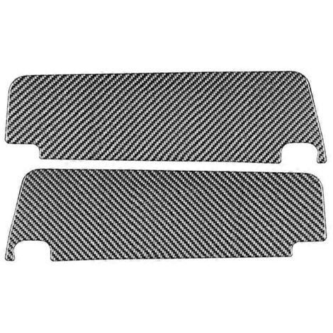 Garniture de panneau de pare-soleil de toit de voiture en fibre de carbone -- (1/5)