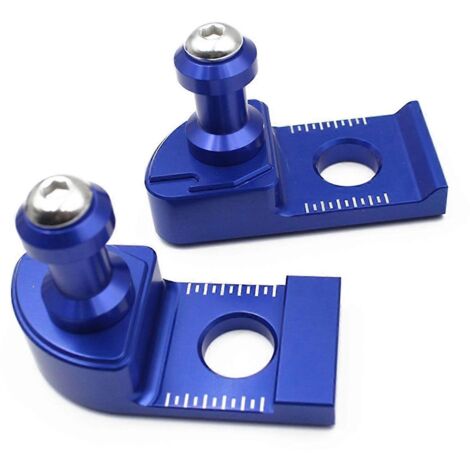 Blocs tendeurs de chaîne pour Ténéré 700 XTZ 700 2019-2024 Bleu-- (1/5)