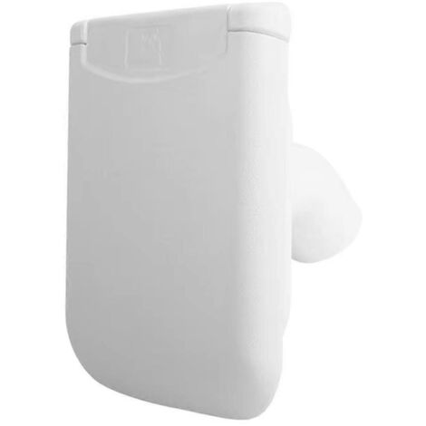 Couvercle de trappe d'entrée d'eau verrouillable pour réservoir de caravane, blanc - (1/5)
