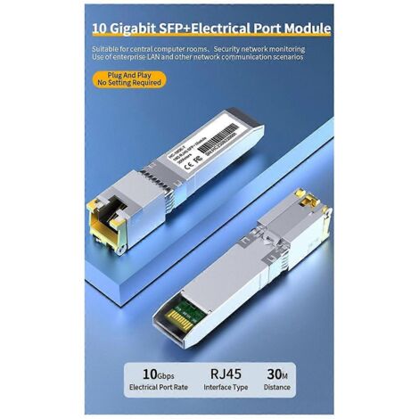 Module SFP+ 10G Modules SFP cuivre 10GbE Port optique Se tourner vers ...