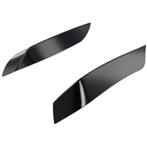 Spoiler latéral de pare-chocs avant pour BMW - Noir (1/5)
