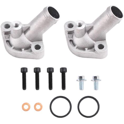 jeux de couvercles de sortie de thermostat en aluminium pour moteurs V-Twin 800 et 1000 (1/5)
