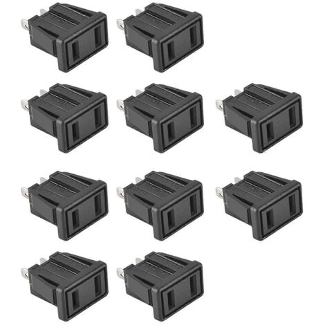 Roulement à billes à gorge profonde 6001RS 28 x 12 x 8 mm, lot de 10, argent et noir (1/5)