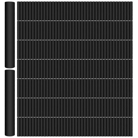 Gaine thermorétractable noire de 2 mm de diamètre et 30 mm de long, lot de 280 pièces. (1/5)