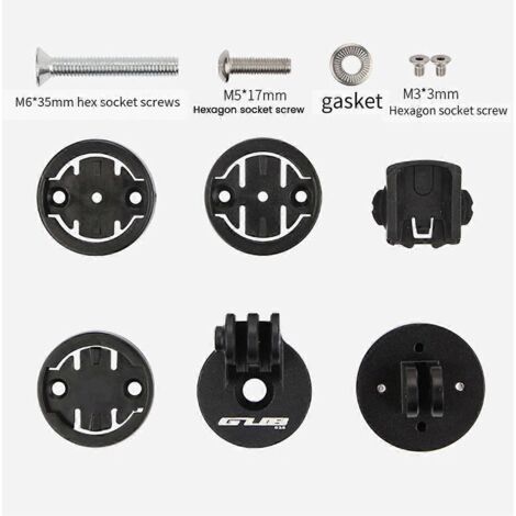 Support de fixation pour potence de vélo avec 4 adaptateurs pour-- (1/5)