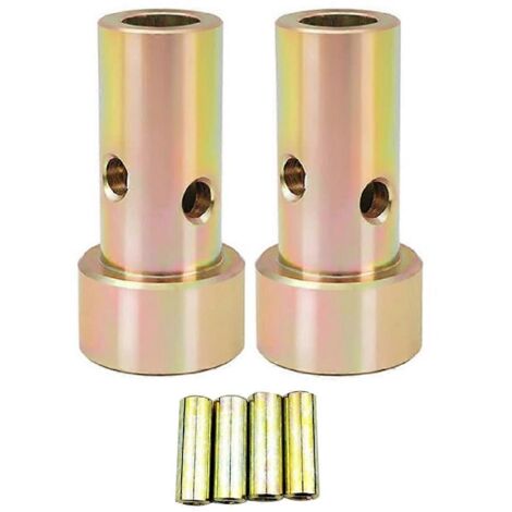 Kit de 2 bagues d'attelage rapide compatibles avec les attelages de catégorie 1 et les attelages pour outils agricoles. (1/5)