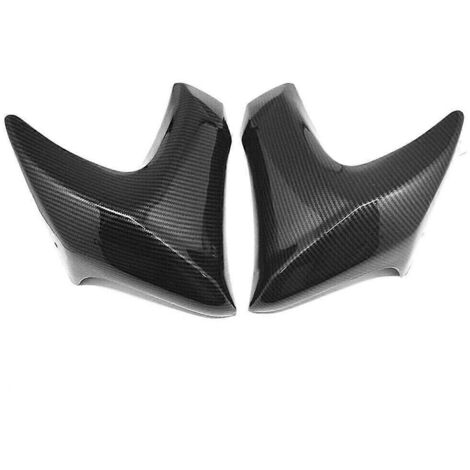 Cache-radiateur moto pour ER6N, motif fibre de carbone -- (1/5)