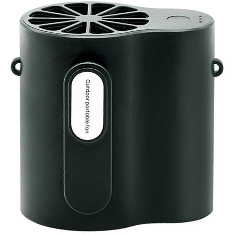 Ventilateur portable à pince rafraîchissant, ventilateur de taille, ventilateur sous-vêtement extérieur vert --- (1/5)