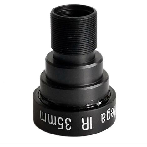Objectif de caméra de vidéosurveillance HD 5MP M12 longue portée 35 mm (1/5)