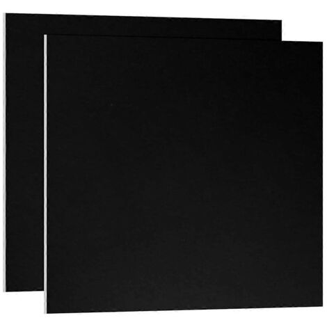 Feuille d'aluminium anodisé 12 x 6 x 1/16 pouces, ébauches de gravure de 1,6 mm d'épaisseur -- (1/5)