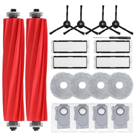 Pour brosse rotative d'aspirateur robot, filtres HEPA, serpillère -- (1/5)