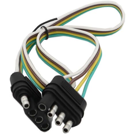 Adaptateur SAE 4 trous pour faisceau de remorque américain à 4 broches (1/5)