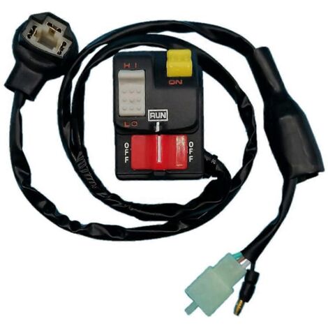 Commutateur combiné gauche 35200-HB9-020 pour TRX250R-- (1/5)
