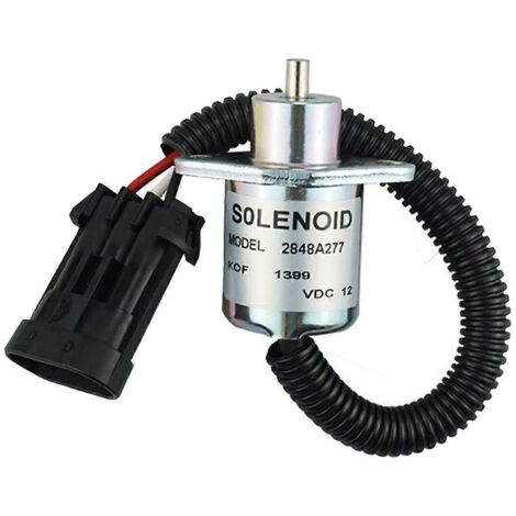 Électrovanne d'arrêt de carburant 12V pour-- (1/5)