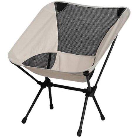 Nouvelle chaise lune pliante, portable et détachable, chaise de pêche de plage --- (1/5)
