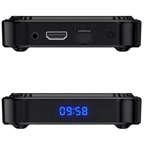 Boîtier TV intelligent TV98 RK3528, lecteur multimédia Wi-Fi, décodeur, 4G+64G, prise UE (1/5)