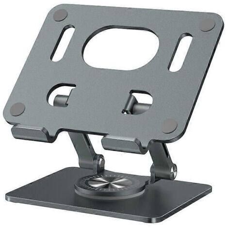 Support pliable et réglable pour ordinateur portable, support pour tablette avec rotation à 360° --- (1/5)