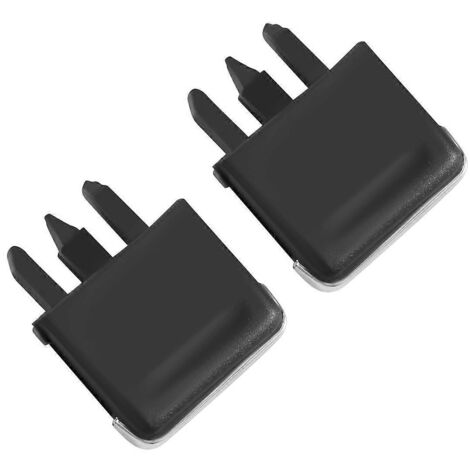 Kit de 2 clips de fixation pour sortie d'aération latérale centrale avant-- (1/5)