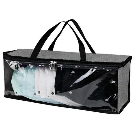 Organisateur de chapeaux, sac de rangement transparent et large pour chapeaux, A-- (1/5)