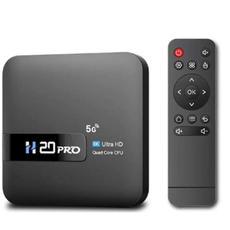 Boîtier TV intelligent Android H20PRO Android 10 2 Go 16 Go 6K -Prise UE-- (1/5)