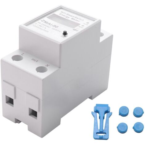 Compteur d'énergie monophasé Wi-Fi Tuya WDS688 (1/5)