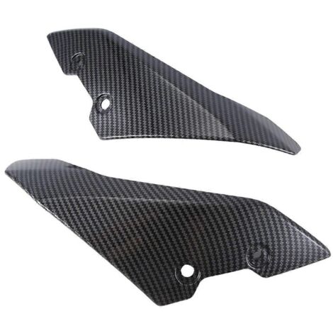 Déflecteur de vent latéral de pare-brise pour moto -- (1/5)