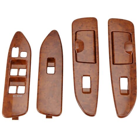 Ensemble de 4 panneaux de commande de lève-vitre pour voiture (conduite à gauche) (1/5)