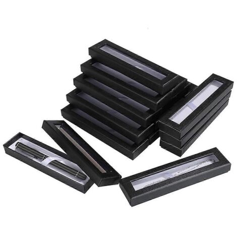 Coffret cadeau de 24 stylos vides avec couvercle transparent --- (1/5)